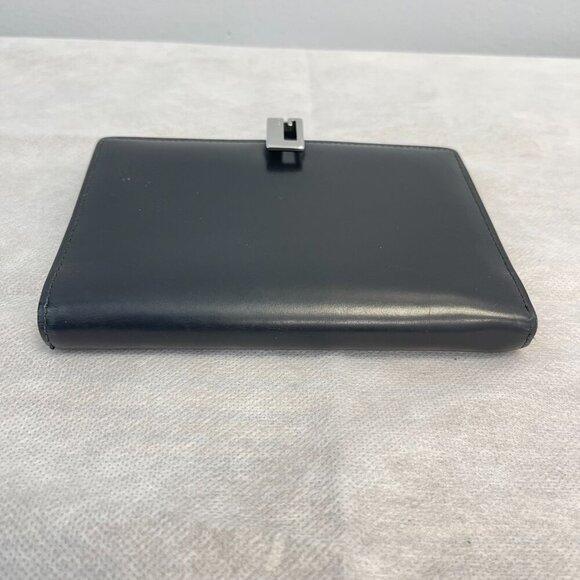 GUCCI Vintage Black Leather Notebook Cover - Preowned - Picture 4 of 10